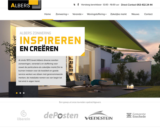 Albers Zonwering Logo