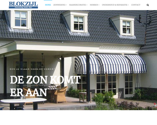 Blokzijl Zonwering Logo
