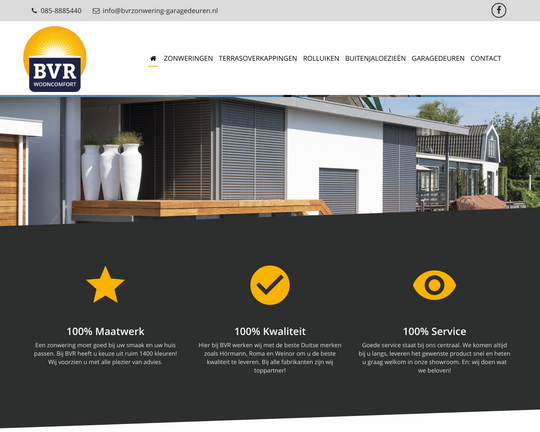BVR Zonwering Logo