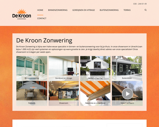De Kroon Zonwering Logo