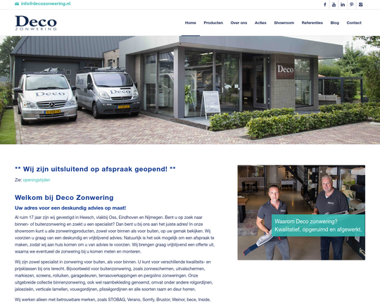 Deco Zonwering Logo