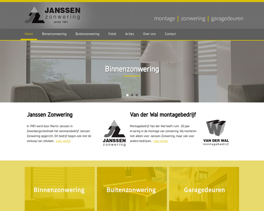 Janssen Zonwering Logo