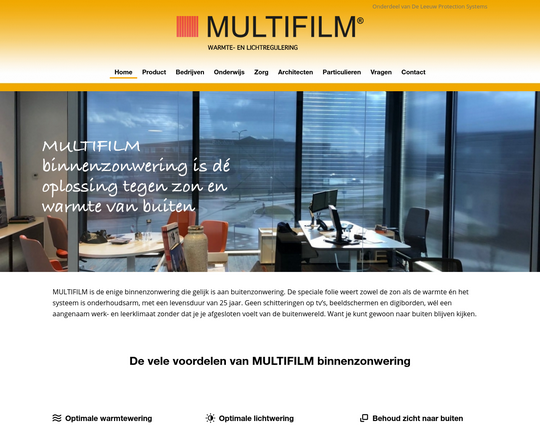 Multifilm Zonwering Logo