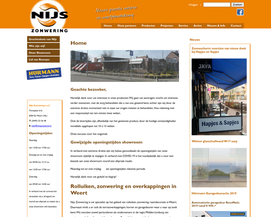 Nijs Zonwering Logo
