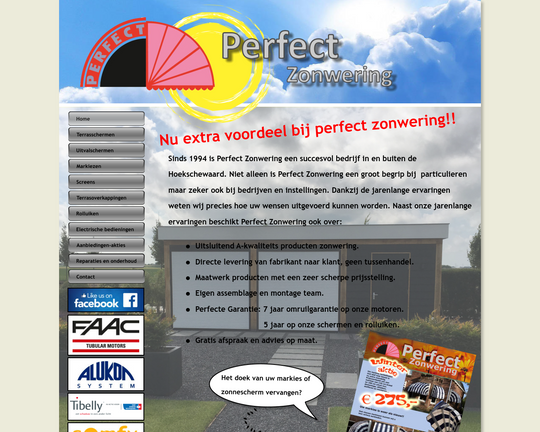 Perfect Zonwering Logo