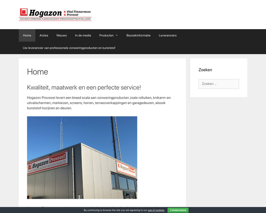 Provoost Rolluiken en Zonwering Logo