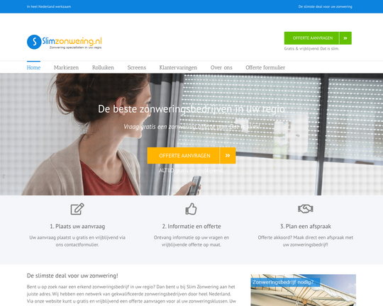 Slim Zonwering Logo