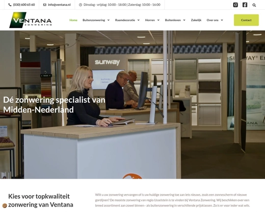 Ventana Zonwering Logo