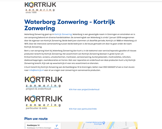 Waterborg Zonwering Logo