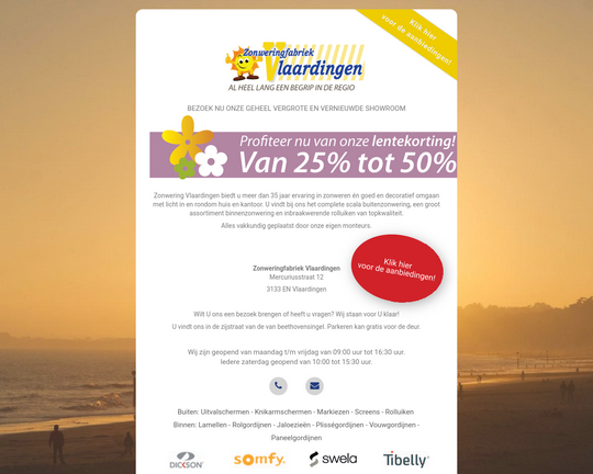 Zonwering Vlaardingen Logo